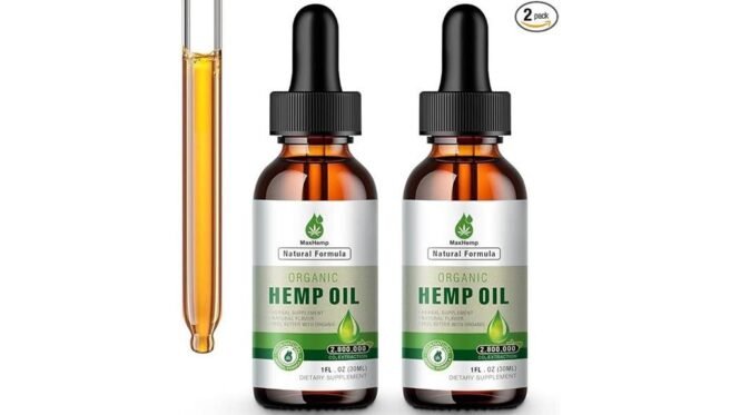 highly potent organic hemp oil