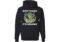 trippy alien weed hoodie