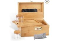 stylish bamboo storage box